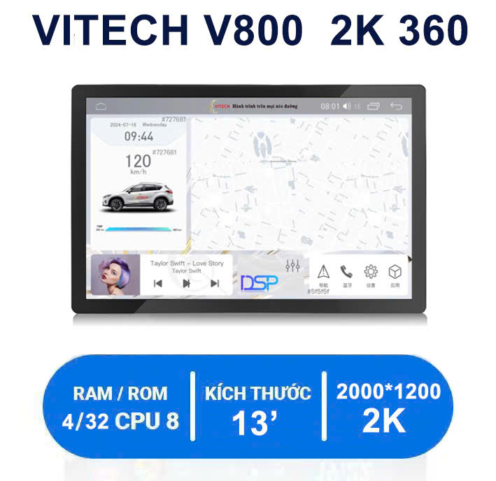 VITECH V800 2K 360 13 inch